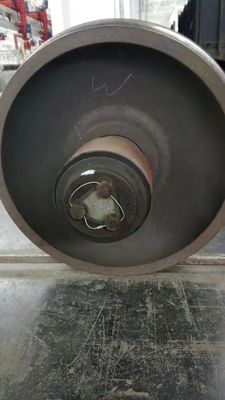 Mining Machine Or Truck Replacement Part Flywheel Casting Iron Black Plain Color