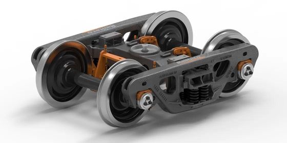 kaufen Eisenbahn-Lastwagen-Bahnfracht-Standardblockwagen AARES werfender online manufacture