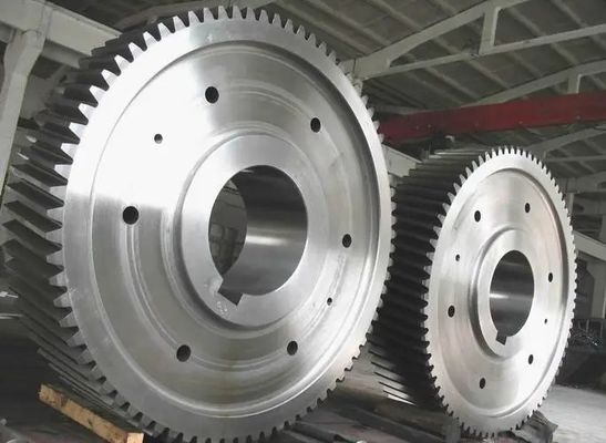 Grade 7 Gear Hobbing Finish 0.8 Precision Machining Casting 42CrMo Material 160kg