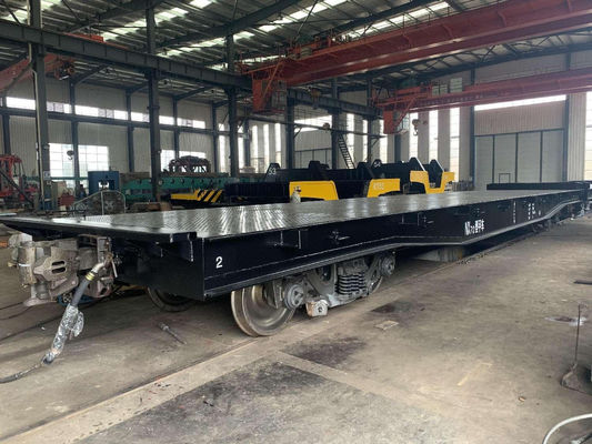 Railway Auxiliary car dolly with 9 Rail Capacity for standard 56-1/2″ (1,435 mm) track gauge
