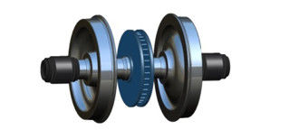 kaufen 1-1450 mm Raddurchmesser Schienenwagen-Radensätze und Trolleysysteme mit EN 13260/13262 Normkonformität online manufacture