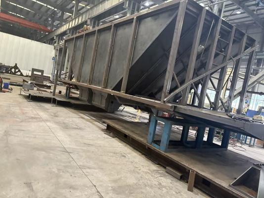 kaufen 20-80 m3 capacity railway bogie frame shot blasted to SA 2.5 standard for railway cargo transportation online manufacture