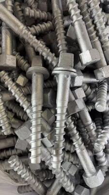 kaufen Protective corrosion protection for railway screw spikes designed to safeguard metal parts from rust and corrosion damage online manufacture