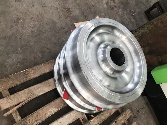 Forging Pressure Steel Rail Wheels 42CrMo 4140 60E Material OEM