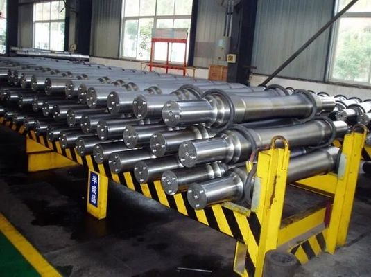 GOST 1750 Rail Wheel Axle 60 Tons Loading LZ50 JZ45 Material