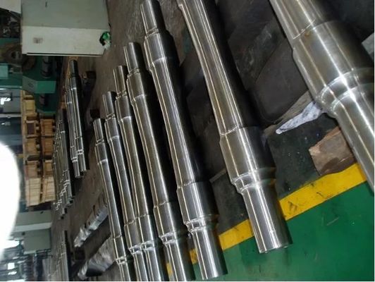 GOST 1750 Rail Wheel Axle 60 Tons Loading LZ50 JZ45 Material