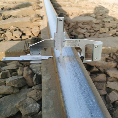 Mechanical Rail Track Measuring Equipment , Kingrail Rail Wear Measuring Gauge ODM