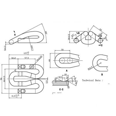 0.78kg Railway Track Clips , Erc Rail Clip SGS Standard Kingrail ODM