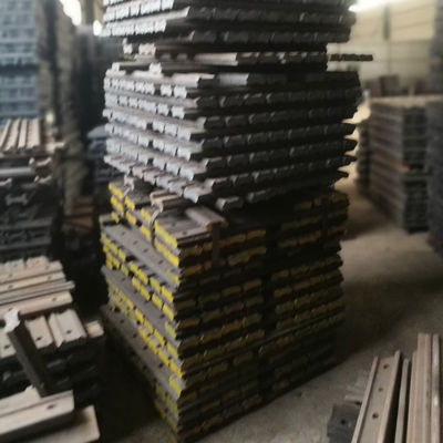 50kg Railway Fish Plates Uic 54 Standards With 4 Holes 6 Holes
