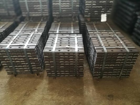 50kg Railway Fish Plates Uic 54 Standards With 4 Holes 6 Holes