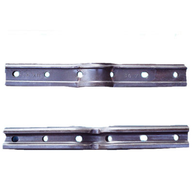 50kg/M Fishplate Rail Joint QU120 QU100 Specification Carbon Steel Material