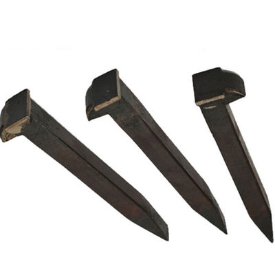 Carbon Steel Railway Track Fasteners , Railway Sleeper Screws Oxide Finish