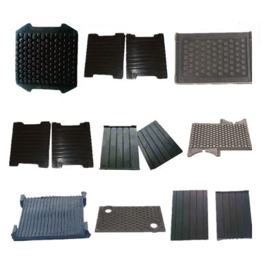 Wear Resistant Rubber Pads For Railway Tracks VII Type UIC54 S49 Standard
