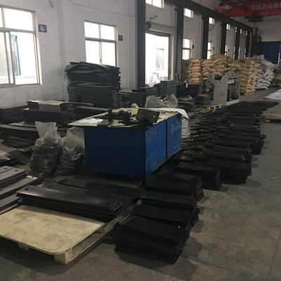 Wear Resistant Rubber Pads For Railway Tracks VII Type UIC54 S49 Standard