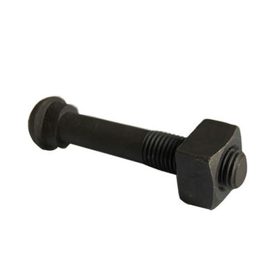Grade 12.9 Railway Track Fasteners , M25 Railroad Track Bolts And Nuts ODM