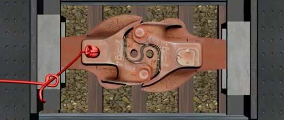 Kingrail Flexible Train Car Coupler For Railroad ISO Certificate ODM