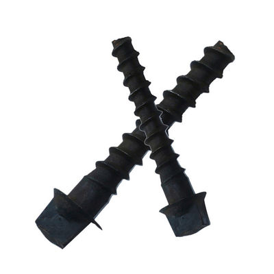 Galvanized Stainless Steel Railway Sleeper Screws 2.5mm 8mm Sizes