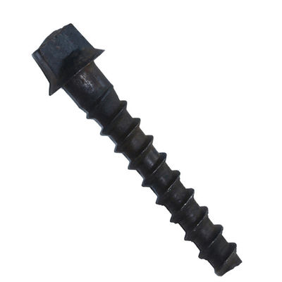 Galvanized Stainless Steel Railway Sleeper Screws 2.5mm 8mm Sizes