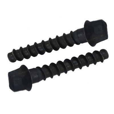 Galvanized Stainless Steel Railway Sleeper Screws 2.5mm 8mm Sizes