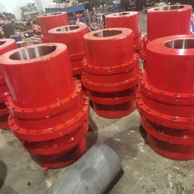Steel Material Railway Spare Parts , Rigid And Flexible Coupling 100-1052mm Thickness