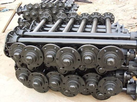 13ton Load Railway Spare Parts Wheel For Semi Trailer Truck ISO Certificate