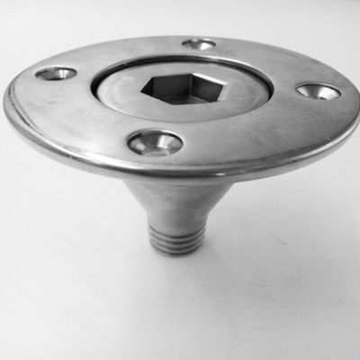 ADC12 Aluminum Die Casting Parts Electro Polishing Surface RoHS Certificate