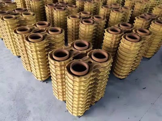 Precision OEM Investment Casting Parts Brass Metal Material Zinc Plating Surface ODM