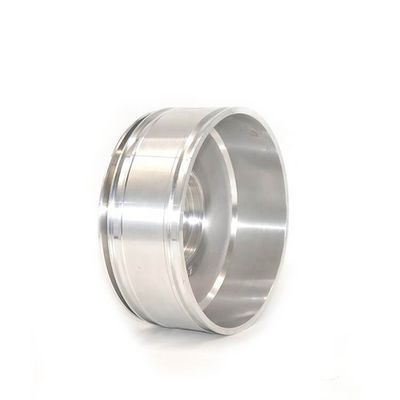 Round Forged Aluminum Alloy Wheels For Rail Trailers 6061-T6 6063 7075-T Material