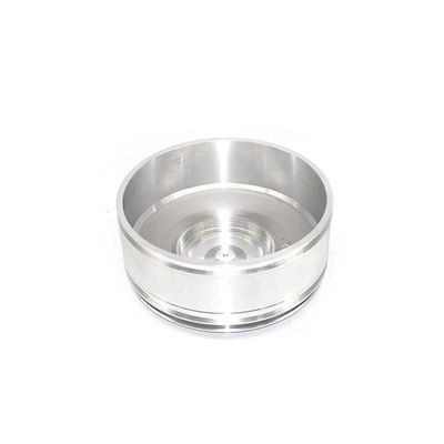 Round Forged Aluminum Alloy Wheels For Rail Trailers 6061-T6 6063 7075-T Material