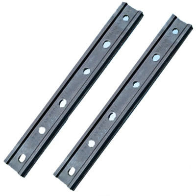 132RE 136 AREMA Fishplate Rail Joint Forging Casting With 6 Holes And Bolts