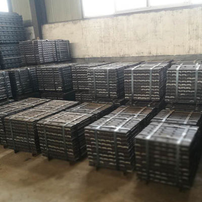132RE 136 AREMA Fishplate Rail Joint Forging Casting With 6 Holes And Bolts