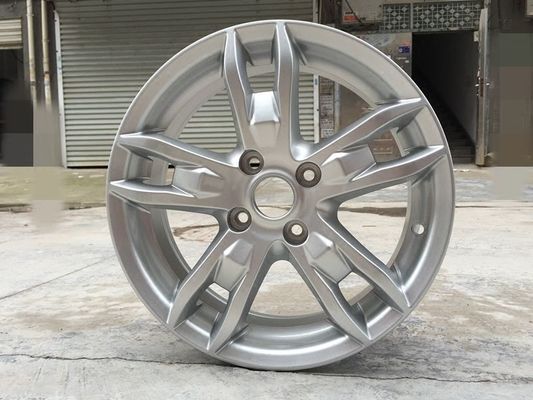 OEM Aluminum Alloy Wheels , T6 Powder Coating Forging Alloy Wheels ISO Certificate