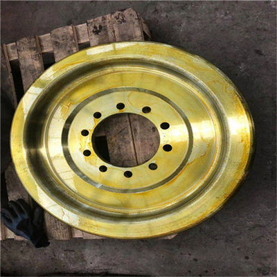 500 Ton Capacity Steel Railway Wheels Forging 500mm 900mm Diameter