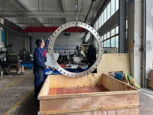 kaufen Großes geschmiedet flanscht Edelstahl-Kohlenstoffstahl-geschmiedeter Messingflansch online manufacture