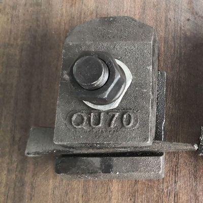 Welded Type Forged Steel Flexible Self Locking Crane Rail Clamp Clips