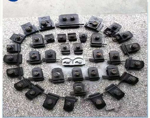 kaufen Perforierungs-Art schmiedete den flexibler Stahlselbst, der Crane Rail Clips zuschließt online manufacture