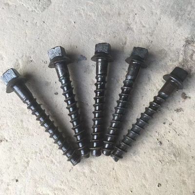 Lagerschwellen-Bauholz schraubt Soem-Schienen-Schrauben-Spike Carbon Steel Galvanized Stainless-Stahlschraube