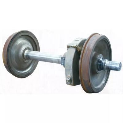 AARE-Eisenbahn und gefahrener Stahl Crane Wheelset