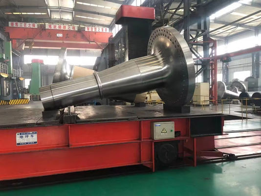 Forged Steel Wind Turbine Main Shaft Custom Dimensions L x W x H mm