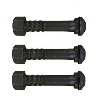 M20 Black Hex Bolts And Nuts Grade 10.9 Carbon Steel Material ODM
