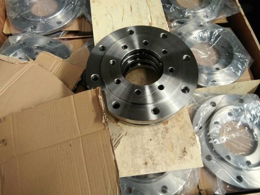 Geschmiedeter Edelstahl-Platten-Flansch EN1092 DN150 PN16 ANSI-Standard