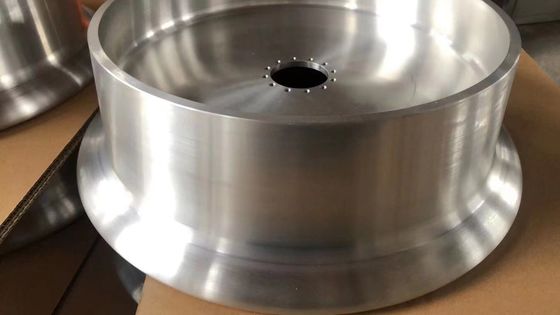 Runde schmiedete Aluminiumleichtmetallräder für Material 7075-T der Schienen-Anhänger-6061-T6 6063
