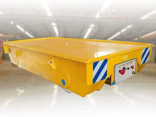 4 Rad-Bahnstrecke-Autos, Achsabstand Ton Load Capacitys 7000mm des elektrischen Plattformwagen-15