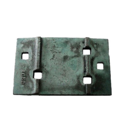 Railroad Sleepers Fixing Tie Plate For Rail Onto Or Concrete Sleepers