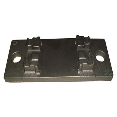 Railroad Sleepers Fixing Tie Plate For Rail Onto Or Concrete Sleepers
