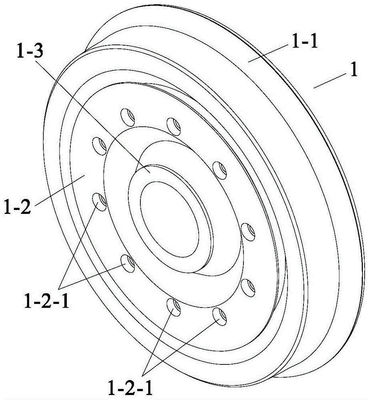 Die elastischen Gummiräder schmieden zusammengebaut mit Reifen und Mitte-Rad-Gummi