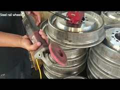 Schmiede-Stahl-Schienenräder