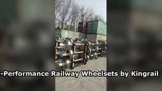 Hochleistungs-Eisenbahnradsätze von Kingrail